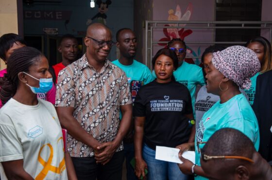 Cancer patients at KATH Receive support from Kumi Yeboah Memorial Foundation